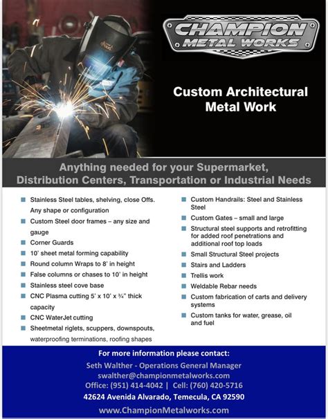 temecula metal fabrication|metal fabricators temecula.